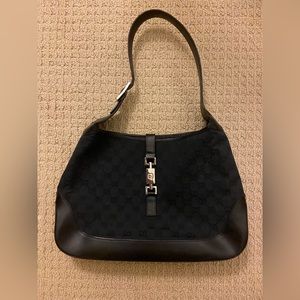 authentic vintage gucci jackie bag medium